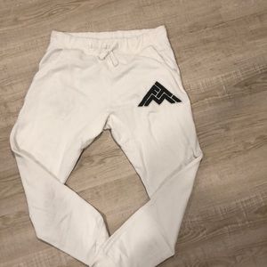 White sweatpants